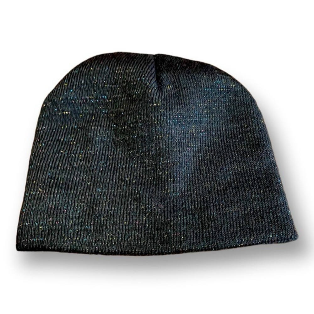 3/$25 Black sparkly beanie - Toddler